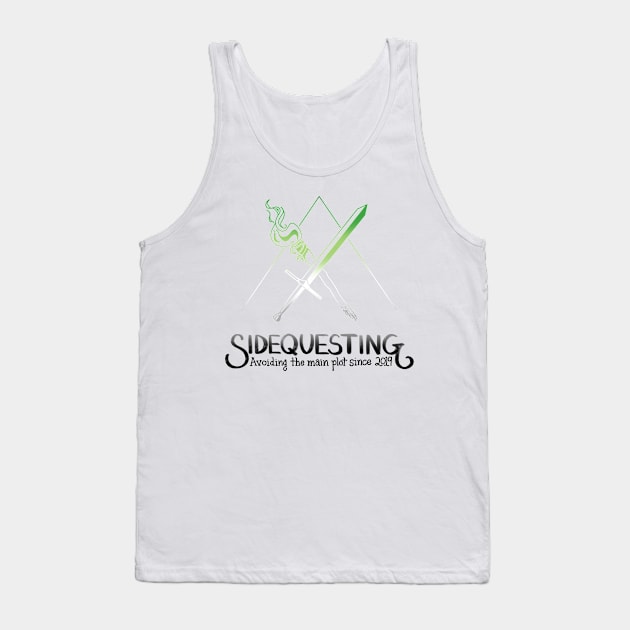 Aro Sidequesting Logo Tank Top by Sidequesting